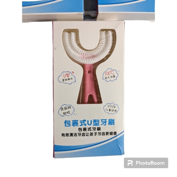 Children U Shaped Toothbrush. 360 Degrees Oral Cleaning. 3 packs. Pink. … - Picture 4 of 8